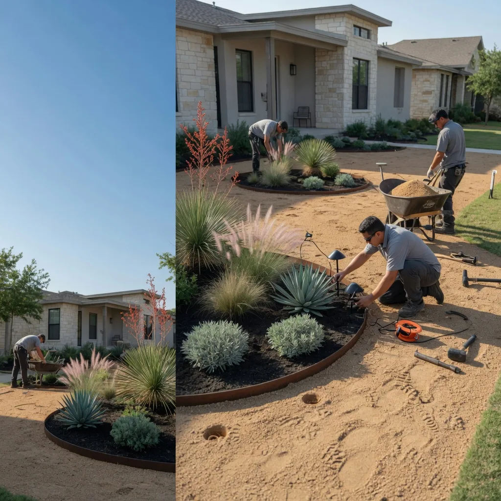 Hardscape Design in Santa Maria, TX near me